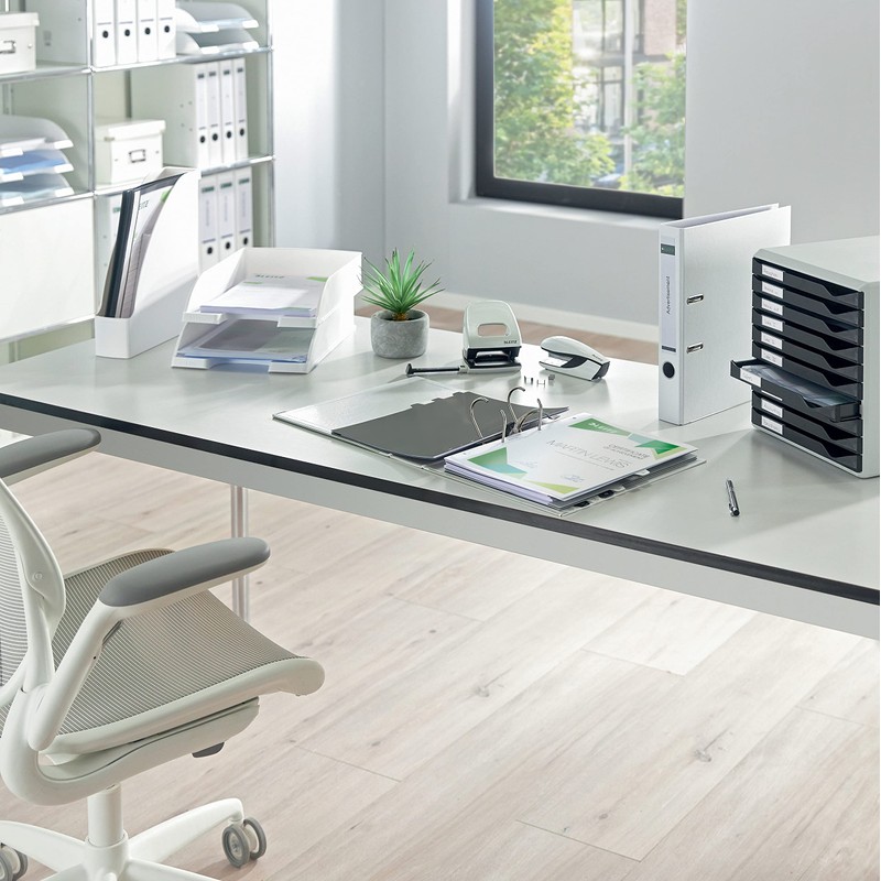 Leitz A4 Standard Plastic File, 30 Percent Pre-consumer Recycled Plastic,