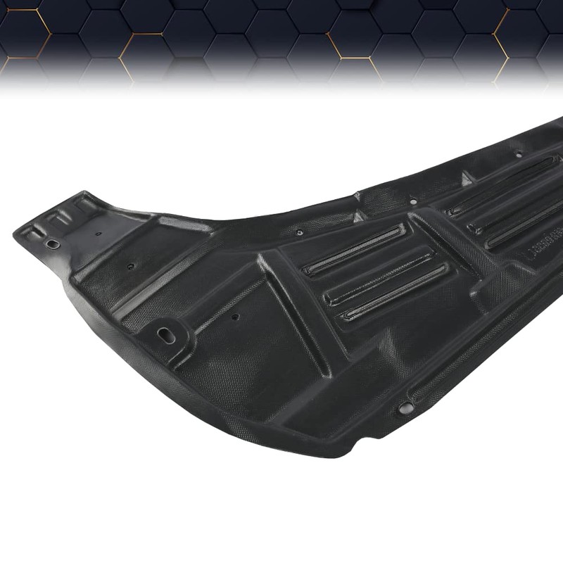 PIT66 Front Engine Splash Shield Compatible with 2007-2012 Nissan Versa