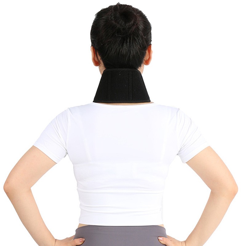 Neck Brace Cervical Collar Breathable Soft Neck Support Brace Spring