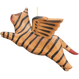 Flying Cat (Brown w/ Stripes)