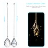 LINGTONG 2PCS Ceiling Fan Pull Chains, Premium Fan Pull Chain