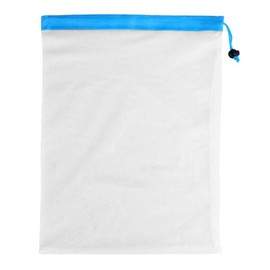 SagaSave 5Pcs Reusable Mesh Produce Bags, Washable Eco Friendly Bags Fruit and Veg Bags with Drawstring for Grocery Shopping Storage Fruit Vegetable