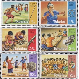 Tokelau 90-95 (complete.issue.) unmounted mint/never hinged ** MNH 1983 Freizeitbeschäftigungen (Stamps for collectors)