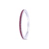 Jewel Zone US Simulated Ruby Eternity Stackable Wedding Ring in