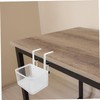 jojofuny Under Desk Storage Shelf Clamp Organizer Basket for Phones