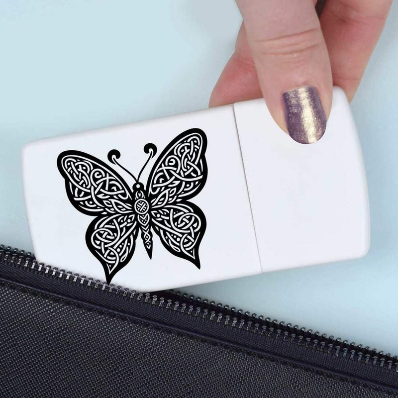 'Celtic Butterfly' Pill Box with Tablet Splitter (PI00034719)