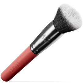 Kabuki Brush - Flat Top Kabuki Brush - Bronzer Brush, Contour Brush, Blush Brush and Foundation Brush for Liquid Makeup, Flawless & Effortless Makeup Brush, Vegan Fibres Make Up Brush