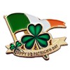 best badge: Happy St Patricks Day Enamel Pin Badge Brooch