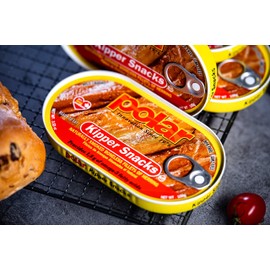 MW Polar Herring, Kipper Snacks, 3.53-Ounce (Pack of 1), 90% Less Sodium, Ready to Eat Canned Fish, Good Source of Vitamin D, Naturally Wood Smoked, No Artificial Flavors or Ingredients