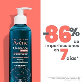 Avene Cleanance Intense Gel Limpiador Facial, Limpieza Profunda para Piel Grasa, con Tendencia Acneica y Poros Obstruidos, con Agua Thermal, Accin... 