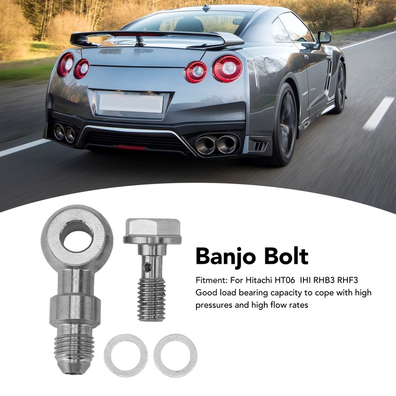 Banjo Bolt Excellent Sealing High Load Capacity Heat Resistant Brake