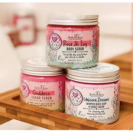 Bella And Bear- Bella & Bear Unicorn Dreams Jabón De Baño Batido, Sin Sls, Sin Parabenos, Sin Crueldad, Crema Vegana Para El Cuerpo Y Afeitado, 6.7Oz
