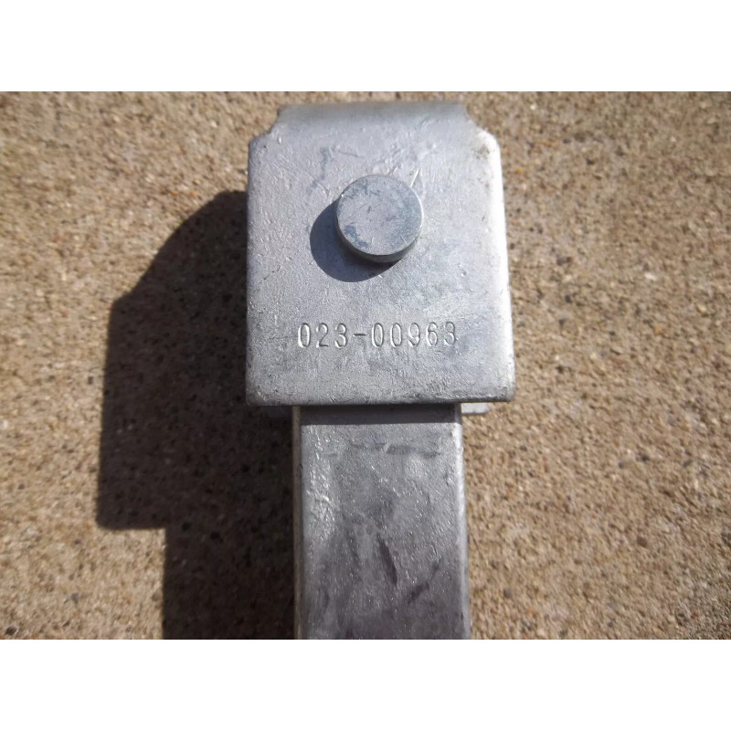 Lockrod Weld-On Cam Action Latch Trailer Door Handle 14" Steel