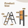 WOA WOA 2 Step Ladder, 2 Step Stool Foldable, Lightweight