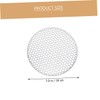 iplusmile Stainless Steel Round Grill Mesh BBQ Net for Outdoor