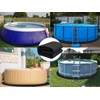 VORIGY Pool Pads for Above Ground Pool, 18 FT Round