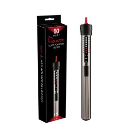 AQUATOP Glass Submersible Aquarium Heater 50 Watt  GH-50  Up to 13 gallons Tanks - GH-50