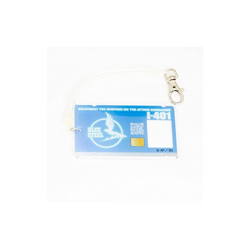 Arpeggio of Blue Steel Narikiri Acrylic Pass Case Blue Steel