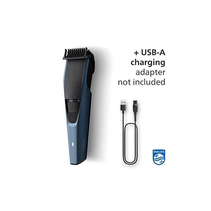 Philips Men's Beard Trimmer Series 3000 - Electric Beard Trimmer