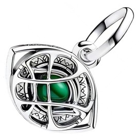 ZURWTCH Fit Women Bracelet Necklaces Fashion Gifts 925 Sterling Silver DIY Jewelry (Agamotto Eye Dangle Charm)