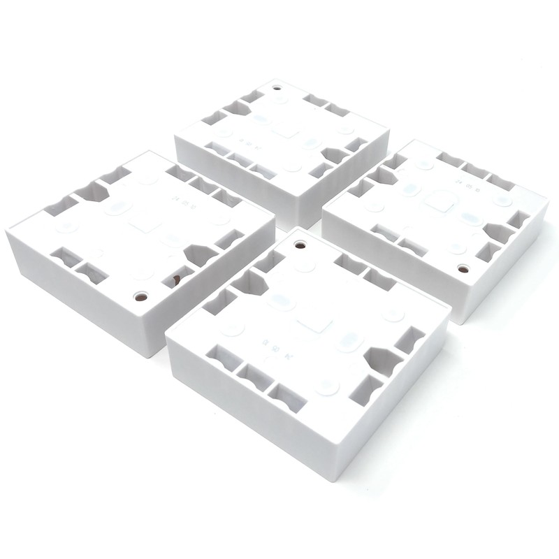 1 Gang Surface Mount Back Box Pattress Box (25mm x