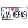I Love Las Vegas Novelty License Plate Souvenir