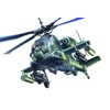 Mistercraft MCD36 1:72 AH-64A Strike Apache Plastic Models, Mehrfarbig