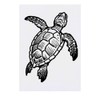 'Loggerhead Sea Turtle' Temporary Tattoo - Water Resistant, Skin-Safe, Non-Toxic