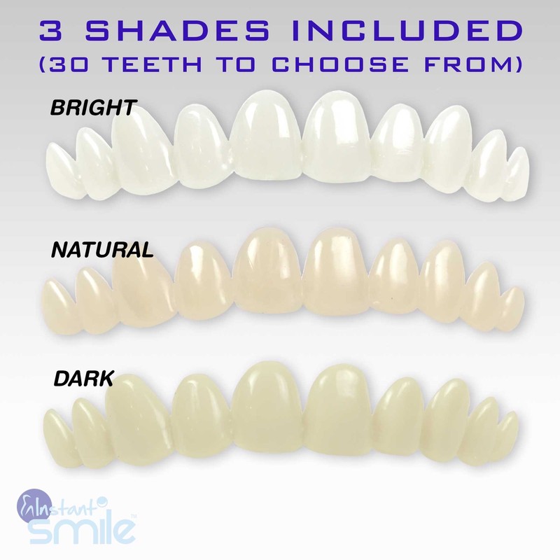 Instant Smile MULTISHADE Patented Temporary Tooth Repair Kit. A Realistic