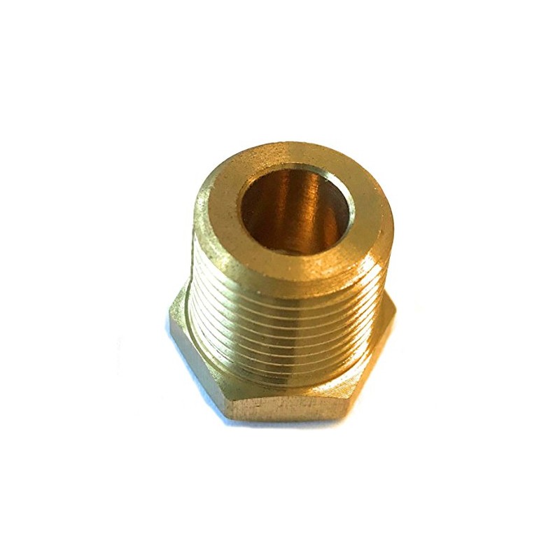 Brass Bushing 1/8" NPT Female x 3/8" NPT Male 100%