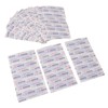 Blue Metal Detectable Plasters, 100 Waterproof Plasters, Highly Visible Blue