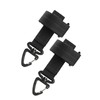 2Pcs Glove Strap Keeper with Adjustable Hook and Loop Strap,