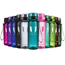 Super Sparrow Drinking Bottle - Tritan Water Bottle - 350 ml & 500 ml & 750 ml & 1000 ml - BPA-Free - Ideal Sports Bottle - Quick Water Flow, Sport, Water, Bike