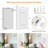 Suraielec Remote Control Light Bulb Socket, Wall Mount Switch, E26