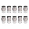 Externally Pneumatic Quick Plug Connector Good Sealing Durable Quick Pneumatic