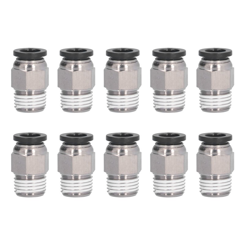 Externally Pneumatic Quick Plug Connector Good Sealing Durable Quick Pneumatic