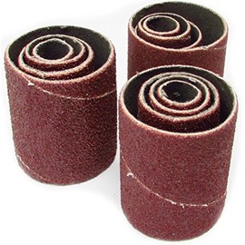 LINE10 Tools 12 Pack Spindle Sanding Sleeves, 2 Inch Long, Fine 120 Grit
