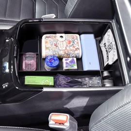 RUNROAD Center Console Organizer Tray Compatible with Kia Telluride 2020-2025 Accessories, Insert Armrest Organizer Tray Secondary Storage Box LX S EX X-Line SX X-Line X-Pro Middle Console Dividers