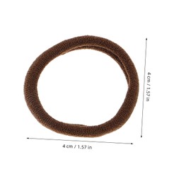 SAFIGLE 100pcs Seamless Hair Ties High Elastic Bands for Women No Damage Ponytail Holders Stylish Hair Accessories for Girls for Daily Use and Sharing