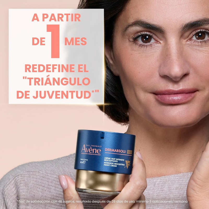 AVÈNE DermAbsolu Crema de Noche Reafirmante, 40ml