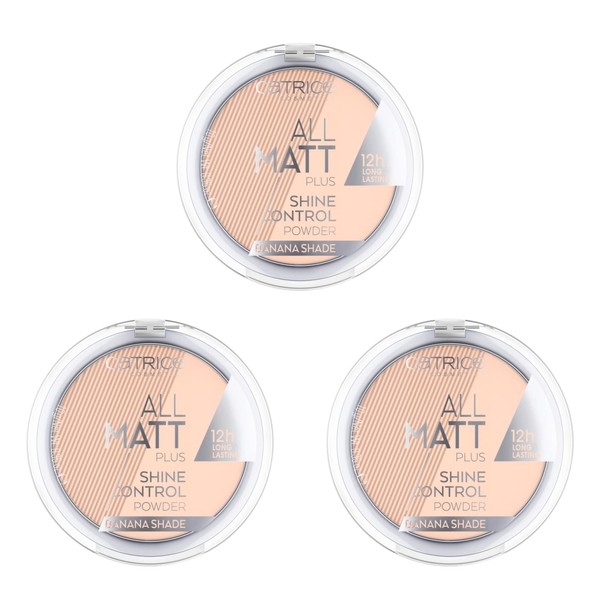 Catrice All Matt Plus Shine Control Powder, No. 002, Yellow,