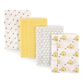 Paños Unisex De Franela De Algodón Para Bebés Color