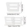 EIHI Pack of 10 Fridge Space Allocator, Fridge Side Door