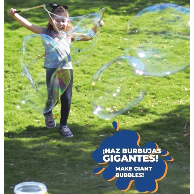 Burbujas De Jabón Gigantes Para Niños, Juguete Todo En Uno