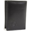 Men's Soft Leather Tri-Fold Wallet (Black)