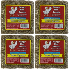 Happy Hen Treats Treat for Pets, Mealworm and Sunflower, 5.5-Ounce - 4 Pack