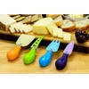 Zassenhaus "Easy Cut" Cheese Knife Set In 4 Assorted Colors