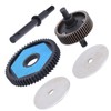 Denash Drive Gears, RC Gears, Durable with Motor Fit for