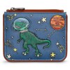 Yoshi Lost in Space T-Rex Zip Top Ladies Purse, RFID