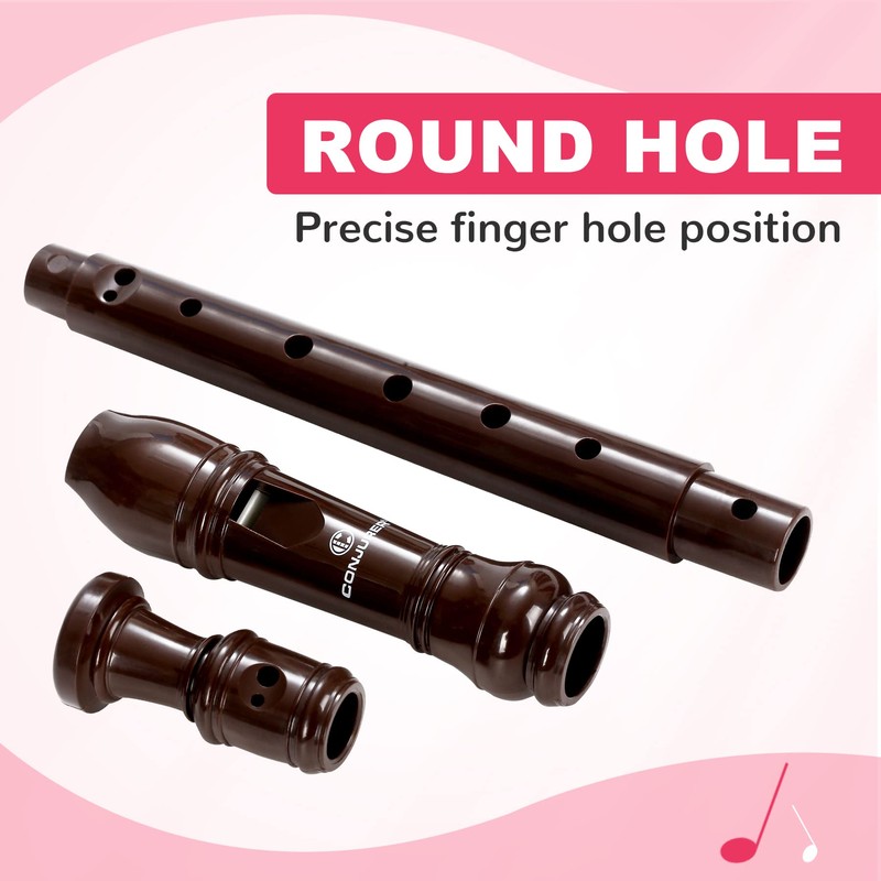 Soprano Recorder Instrument for Beginners Student - German Fingering 8